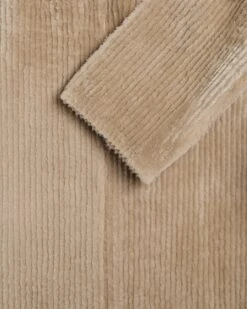 Surchemise En Peau Lainée D'agneau Mérinos Cotelée -yves salomon boutique 2025 YS 04 TEXTURES3298