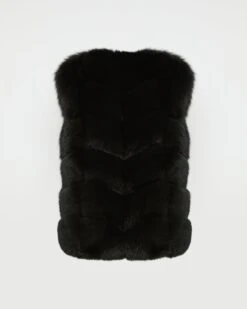 Gilet Sans Manches En Fourrure De Renard -yves salomon boutique 20WYG34465RDXXC99 9 34ccd895 bea7 4569 a29d fef2f171ff0d