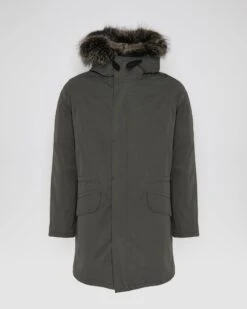 Parka Iconique En Coton Mélangé Avec Fourrure De Renard Et Lapin -yves salomon boutique 21WHM01890F52XB3136 9 8ced7be4 8acb 4dea 9e72 df58556e9712
