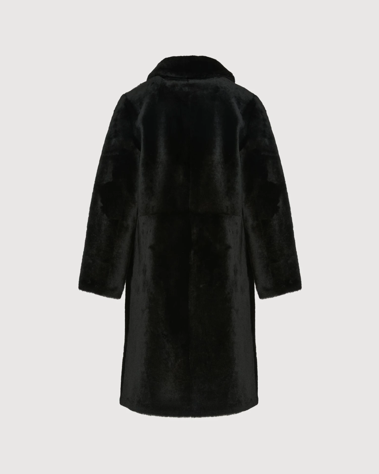 Manteau Réversible En Peau Lainée D'agneau Mérinos 9 Manteau Réversible En Peau Lainée D'agneau Mérinos – Image 7