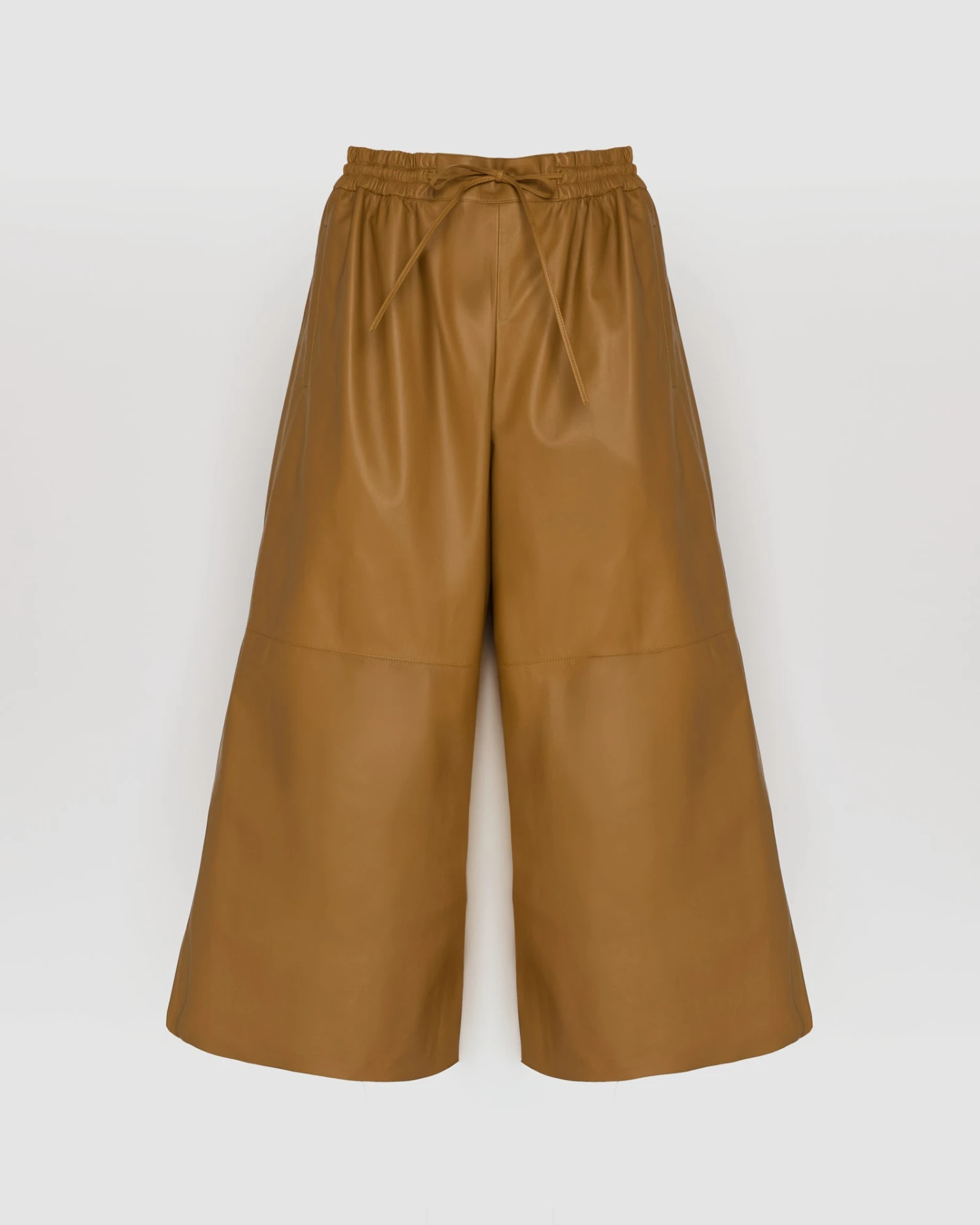 Jupe Culotte En Cuir D'agneau Fin 7 Jupe Culotte En Cuir D'agneau Fin – Image 5