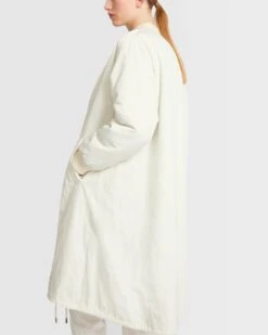 Parka Bomber Réversible En Tissu Technique Déperlant Et Fourrure De Vison à Poils Longs