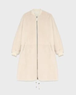 Parka Bomber Réversible En Tissu Technique Déperlant Et Fourrure De Vison à Poils Longs -yves salomon boutique 22WFM04700A22XB3009 11 83c842f3 6a0b 4e46 a700 39bfcc3d736d