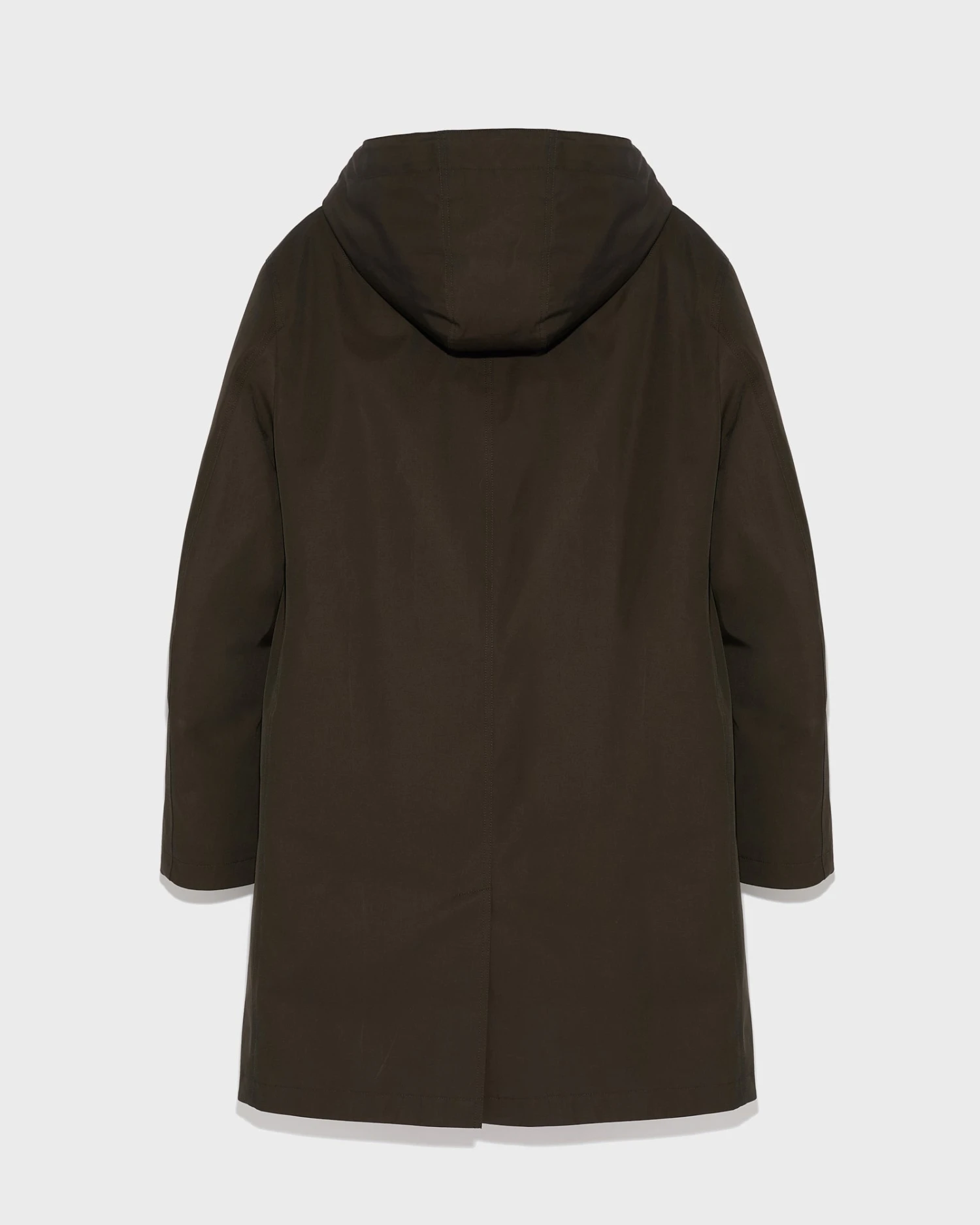 Manteau à Capuche En Gabardine Imperméable Et Fourrure De Vison 7 Manteau à Capuche En Gabardine Imperméable Et Fourrure De Vison – Image 5