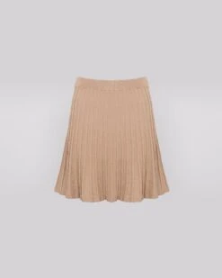 Jupe Patineuse Courte En Maille -yves salomon boutique 23EYJ50339MSPWA2247 27659629