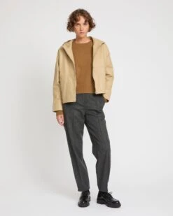 Blouson à Capuche En Cuir D'agneau -yves salomon boutique 23EYV20161APXXA2250 3 718046d2 5673 4414 bf0a b4ac8d154494