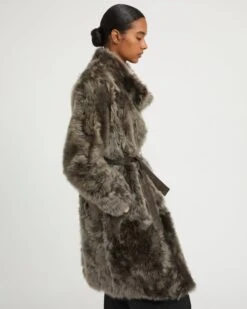 Manteau Réversible En Agneau De Toscane