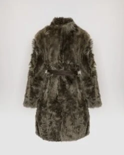 Manteau Réversible En Agneau De Toscane 16 Manteau Réversible En Agneau De Toscane -yves salomon boutique 23WYM60695TOSXA9112 10