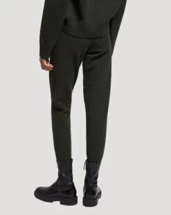 Pantalon Jogging En Maille -yves salomon boutique 23WYP515XXMAXWA8077 3
