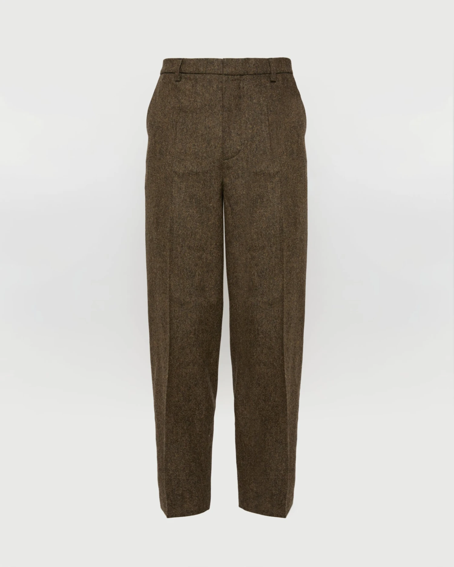 Pantalon Droit En Tweed De Laine 7 Pantalon Droit En Tweed De Laine – Image 5