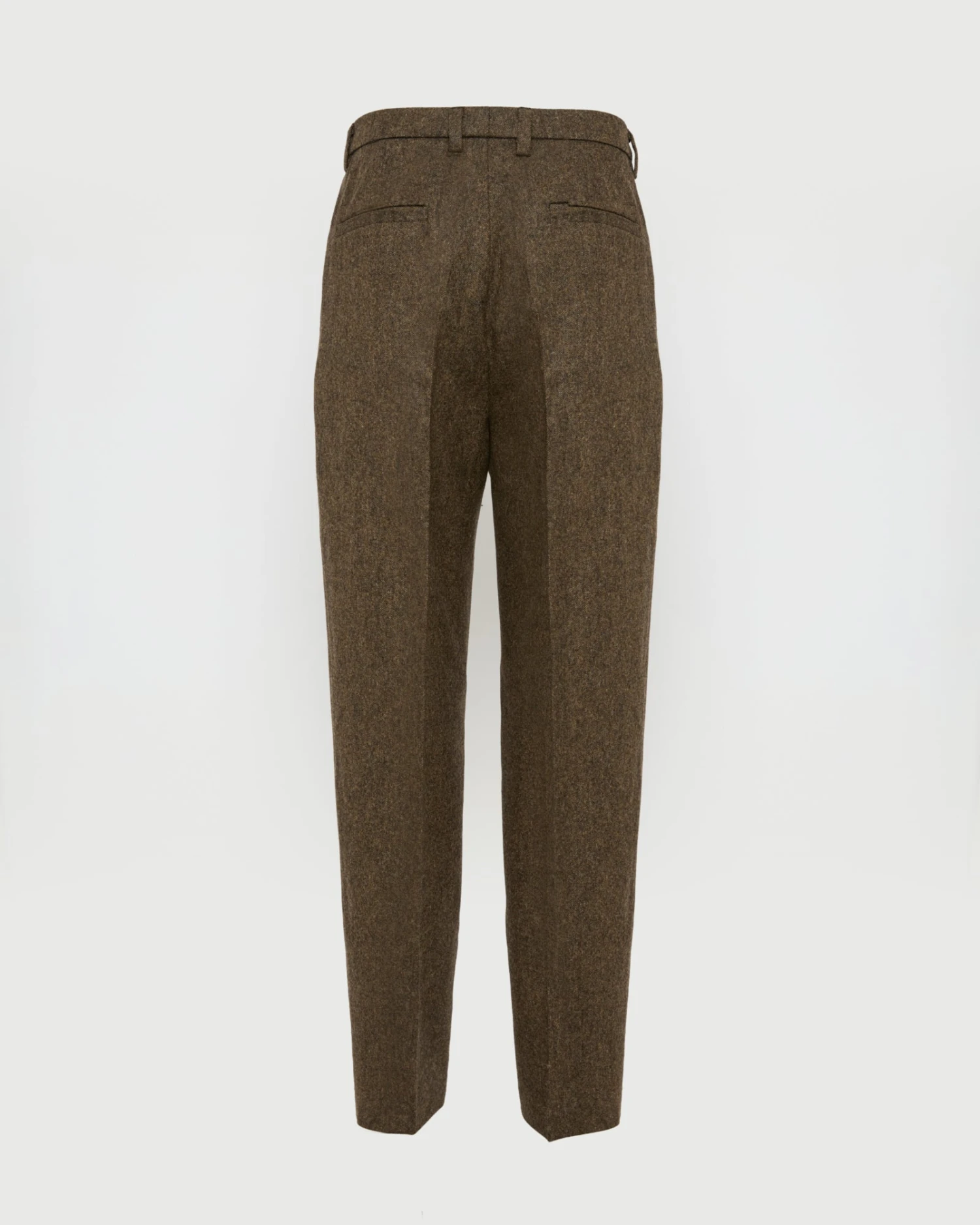Pantalon Droit En Tweed De Laine 8 Pantalon Droit En Tweed De Laine – Image 6