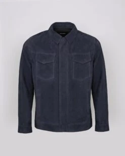 Veste En Cuir Velours Double Face Envers Nappa -yves salomon boutique 24EHV20567B20WA7181 27658612