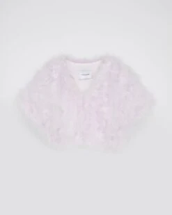 Boléro Court En Plumes