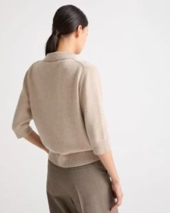 Polo En Lainage Cachemire -yves salomon boutique 24EYH50858MA6WA2238 3