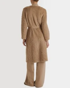 Gilet Long En Maille Et Fourrure De Vison -yves salomon boutique 24EYM30610MAMVA2048 4 60069631 9fcc 48db 857e e4f9b655484e