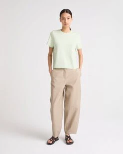 Pantalon En Cuir D'agneau