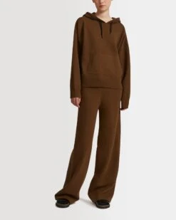 Hoodie à Capuche En Maille Lainage Angora