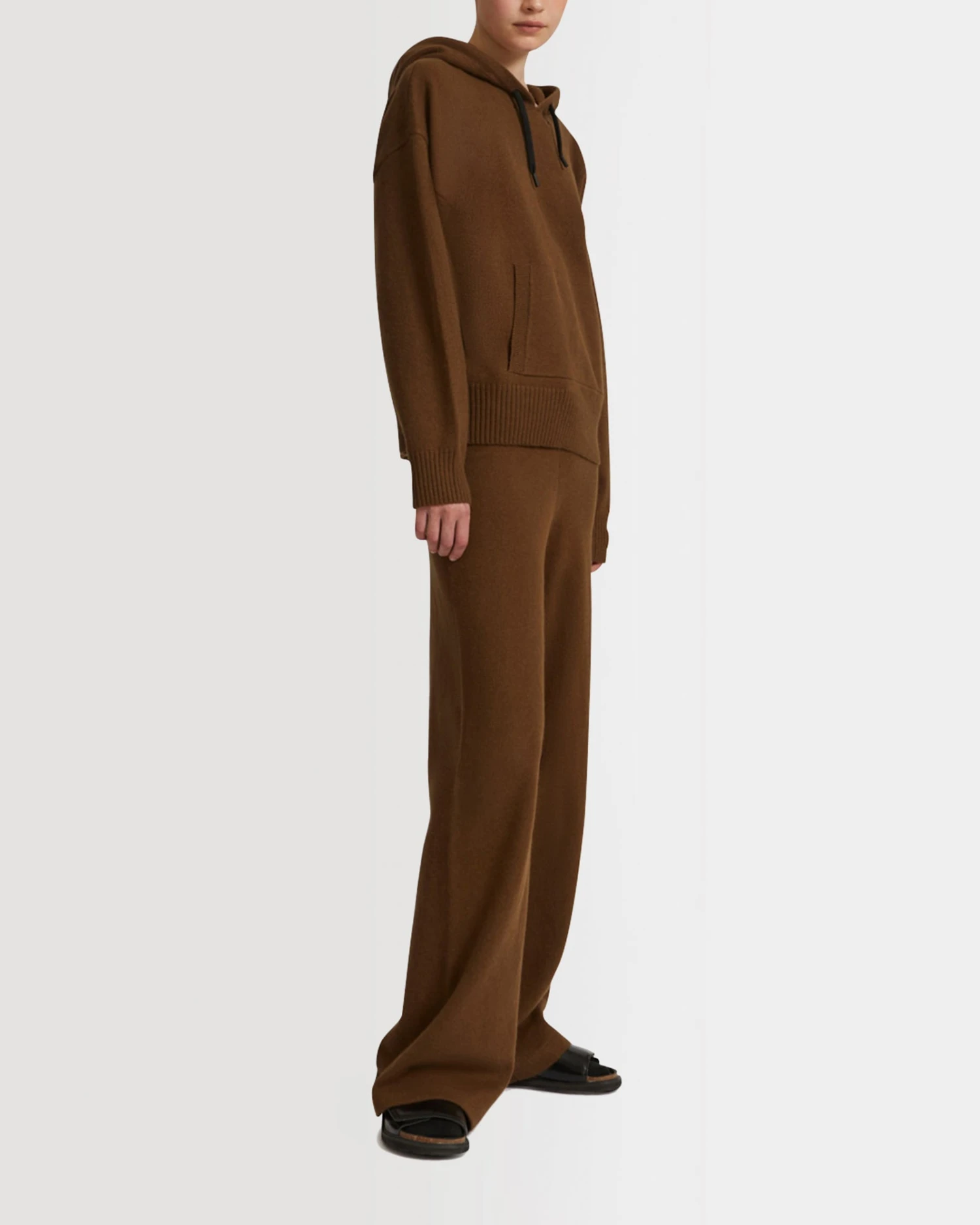 Hoodie à Capuche En Maille Lainage Angora 4 Hoodie à Capuche En Maille Lainage Angora – Image 2