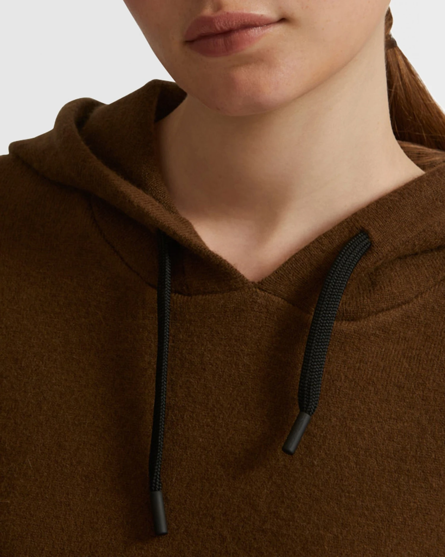 Hoodie à Capuche En Maille Lainage Angora 6 Hoodie à Capuche En Maille Lainage Angora – Image 4