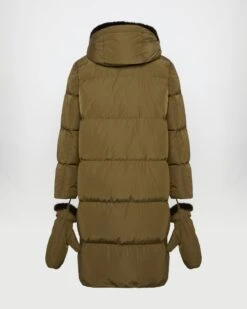 Doudoune Longue Ceinturée En Tissu Technique 13 Doudoune Longue Ceinturée En Tissu Technique -yves salomon boutique 24WYM00300DOTMA8192 9