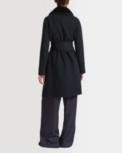 Manteau En Lainage Cachemire Avec Col Et Fourrure De Vison -yves salomon boutique 24WYM03499CAVIA7033 4 ed10661a f25c 42ea 81a8 f16063928084