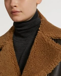 Perfecto En Agneau Mérinos -yves salomon boutique 24WYV60060MEGOB3006 3 274dfe1c 700f 4e56 9550 066f3943cc9c