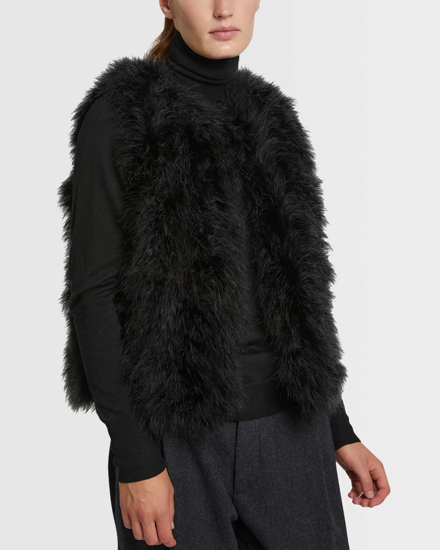 Gilet Long En Plumes 4 Gilet Long En Plumes – Image 2