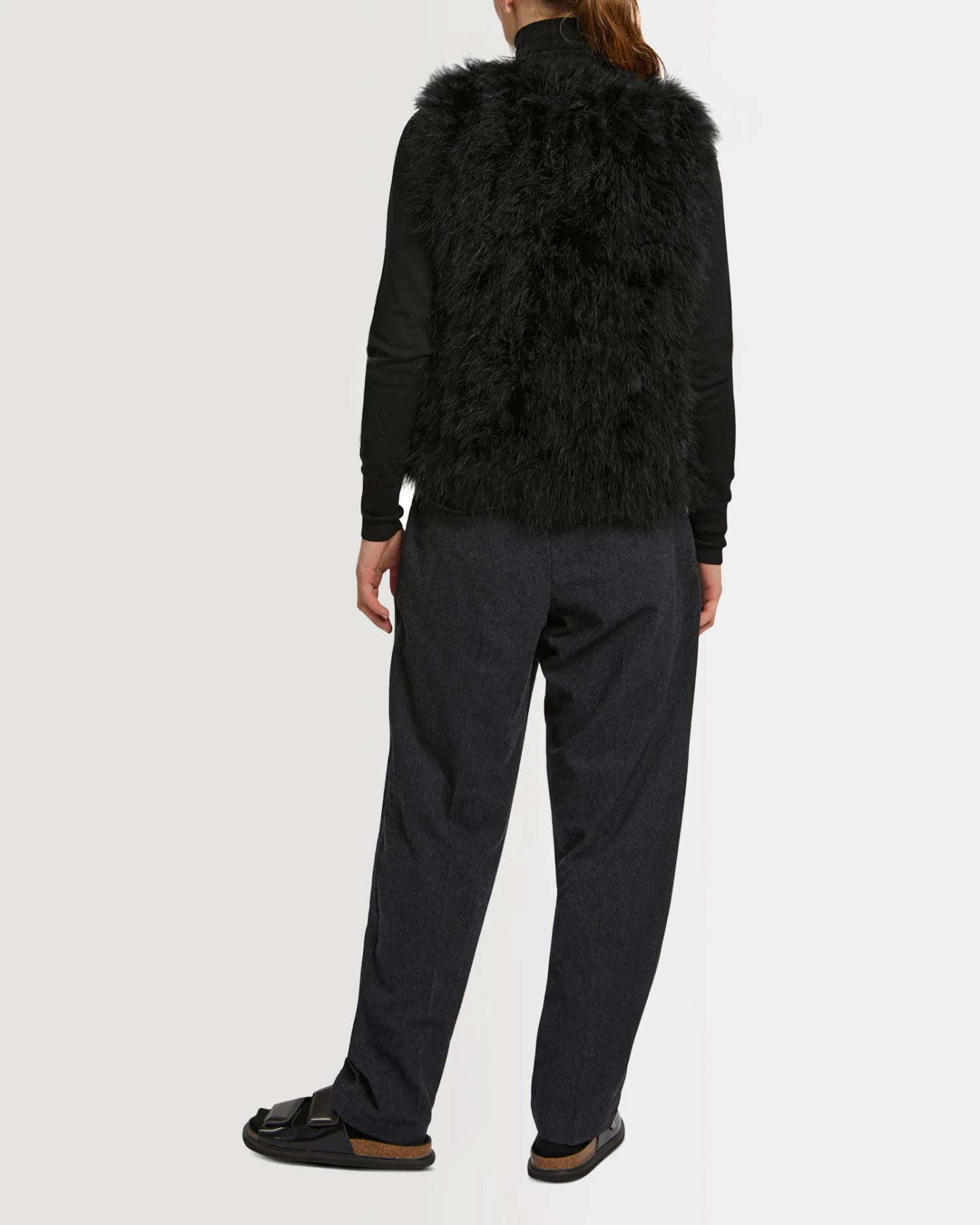 Gilet Long En Plumes 6 Gilet Long En Plumes – Image 4