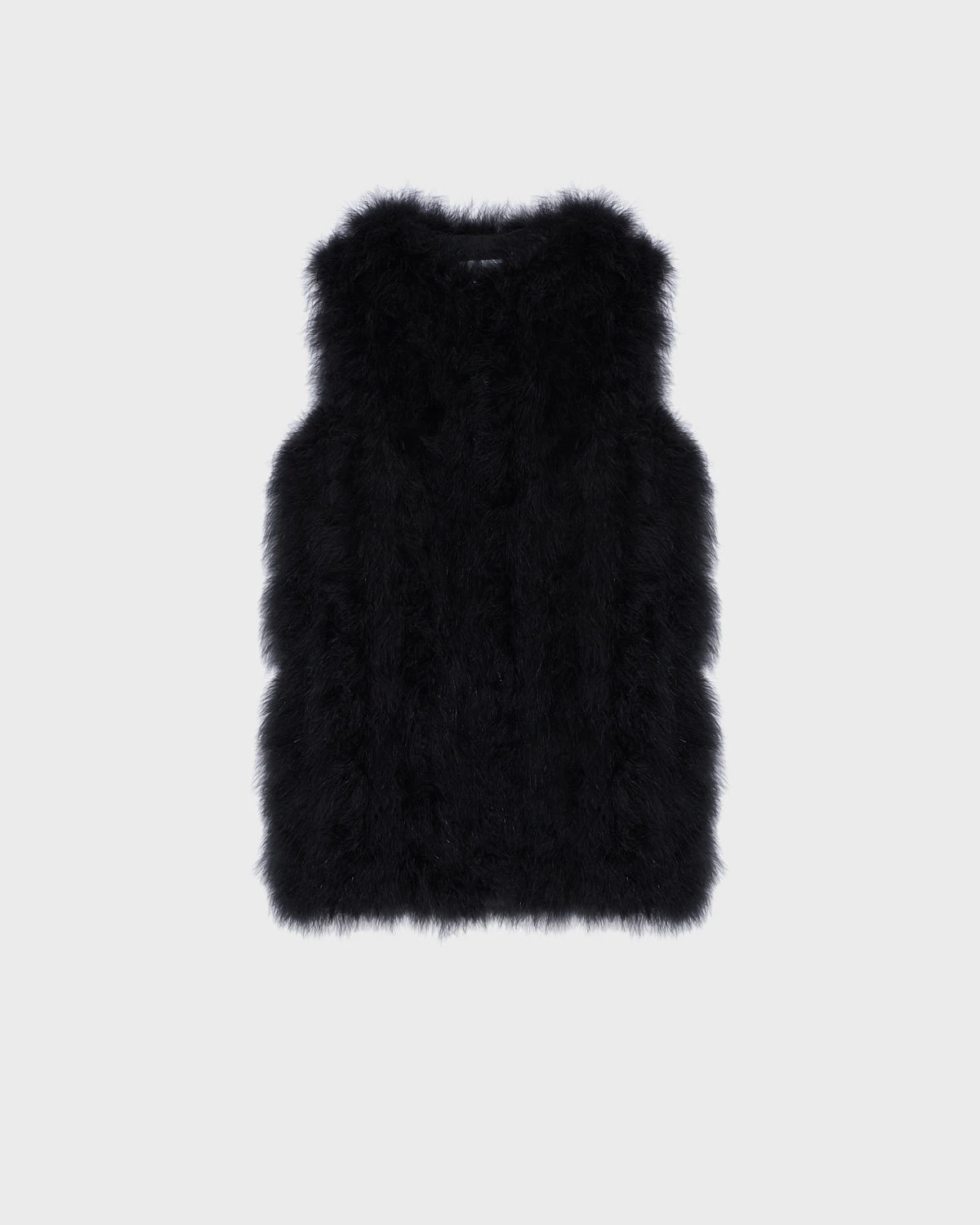 Gilet Long En Plumes 7 Gilet Long En Plumes – Image 5