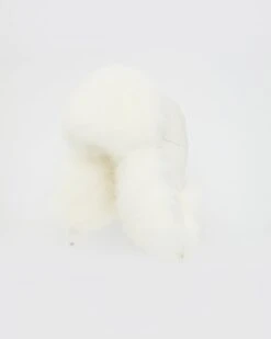 Chapka En Tissu Technique Imperméable Et Fourrure De Renard -yves salomon boutique 24wka022xxm12wa1058 2