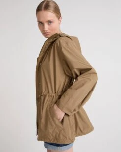 Parka En Tissu Technique -yves salomon boutique 25EFV04575K54WA2246 3