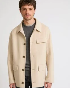 Workwear En Double Face Laine Cachemire -yves salomon boutique 25EHV04676B12WA2122 3