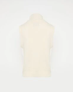 Gilet En Fourrure De Vison Et Maille Mérinos 11 Gilet En Fourrure De Vison Et Maille Mérinos -yves salomon boutique 25EYG00656MAMVC11 9