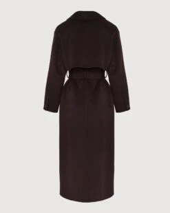 Trench Coat En Laine Mélangée Double Face 15 Trench Coat En Laine Mélangée Double Face -yves salomon boutique 25EYM02330CATLB3196 10