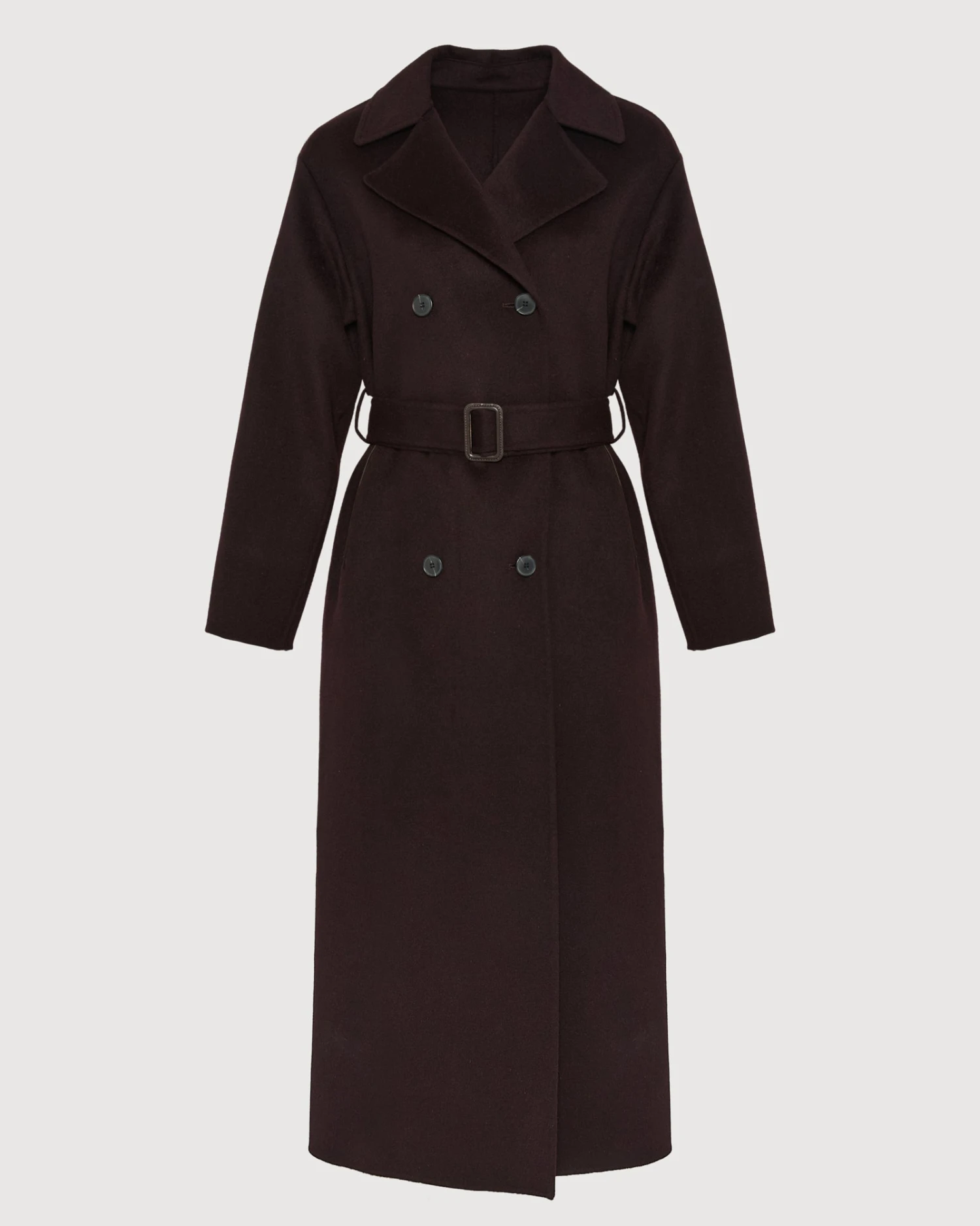 Trench Coat En Laine Mélangée Double Face 8 Trench Coat En Laine Mélangée Double Face – Image 6