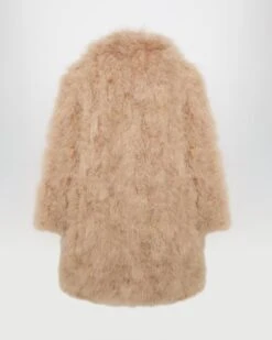 Manteau Col Châle En Plumes -yves salomon boutique 25EYM30297PLUXA2247 9