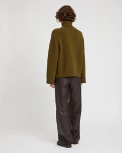 Pantalon Ample En Cuir D'agneau Fin -yves salomon boutique 25EYP200XXAPARA2009 3 ab5fd75c 50e6 4e18 b7e2 fe111b334c6f