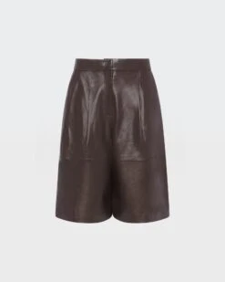 Bermuda En Cuir D'agneau 10 Bermuda En Cuir D'agneau -yves salomon boutique 25EYP218XXAPXXA2009 9 47406ff2 495e 4d77 8430 9944c8a40dd2