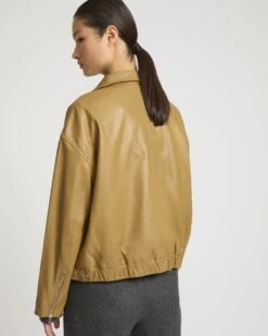 Blouson En Cuir D'agneau -yves salomon boutique 25EYV20957APXXA3091 4 15d793f6 1f14 4c50 aa5f 2acb09541c16