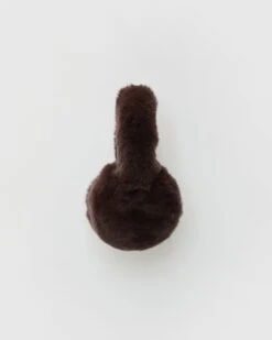 Cache-oreilles En Fourrure De Lapin Rex -yves salomon boutique 25WAA306XXREXXA6074 9