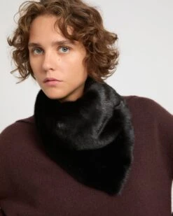 Bandana En Fourrure De Vison