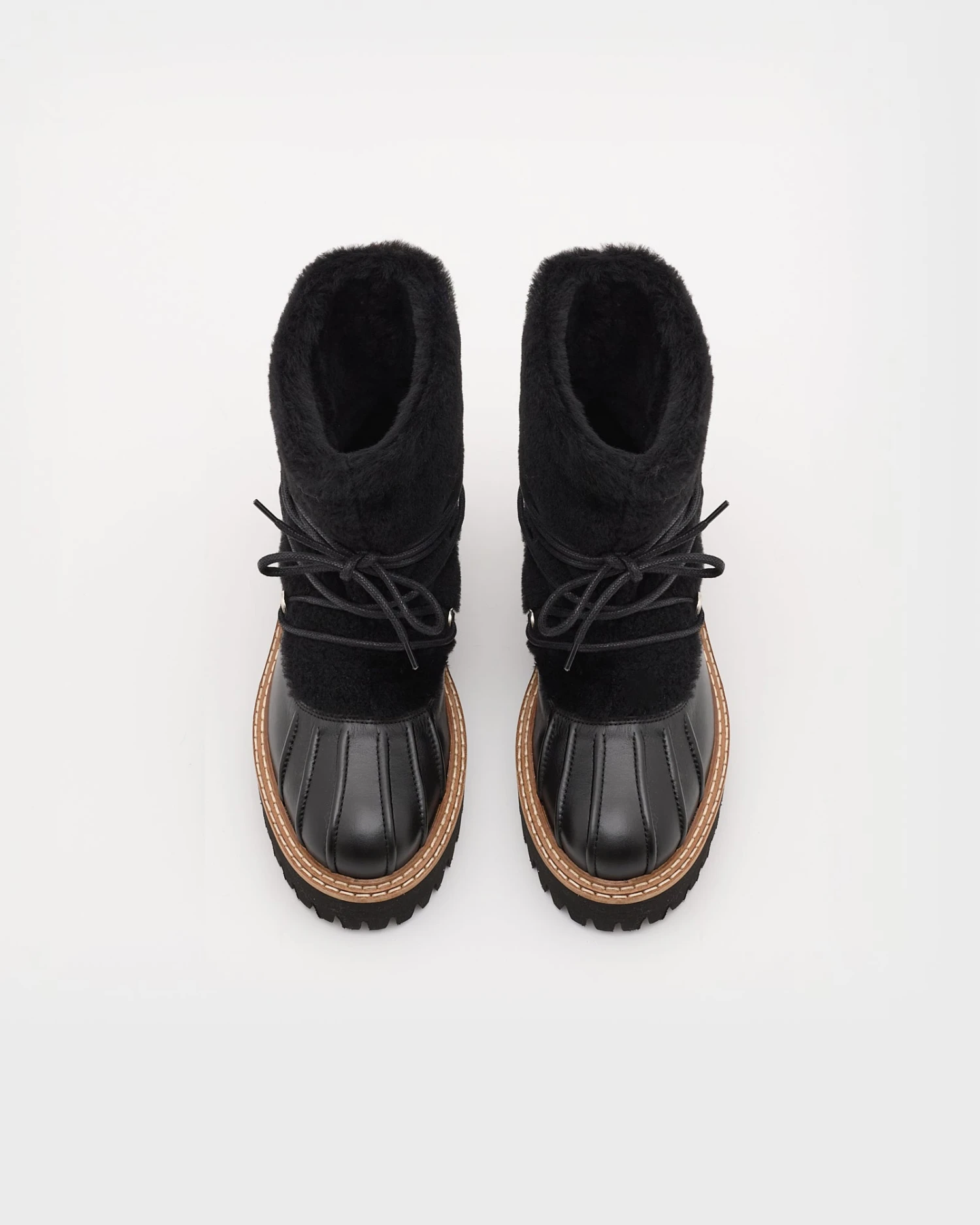 Boots Montantes En Mérinos Ironed 7 Boots Montantes En Mérinos Ironed – Image 5