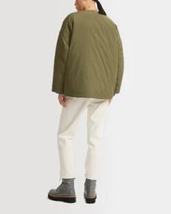 Doudoune Courte Encolure Coulissée -yves salomon boutique 25WFV04674K09WA8023 4