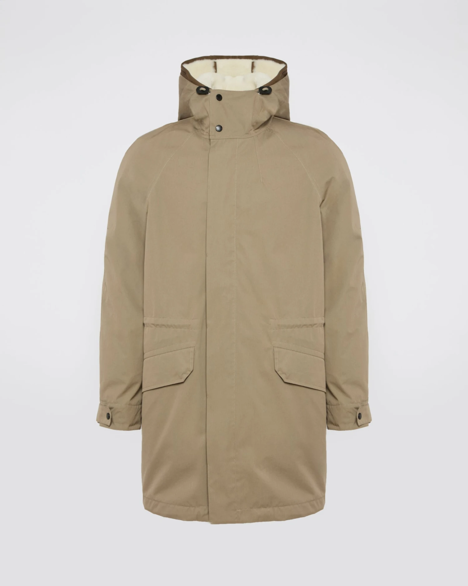 Parka Iconique En Coton Mélangé Et Peau Lainée 3 Parka Iconique En Coton Mélangé Et Peau Lainée