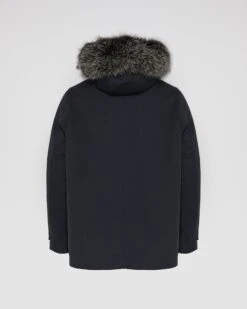 Parka Courte En Lainage Technique Avec Fourrure De Renard Et Lapin -yves salomon boutique 25WHV03677K19XB3122 10 a99a91d5 1a70 4bc8 9018 a15a04f6bc7a