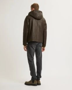 Hoodie En Peau Lainée Silky 12 Hoodie En Peau Lainée Silky -yves salomon boutique 25WHV60470MSISA9112 4