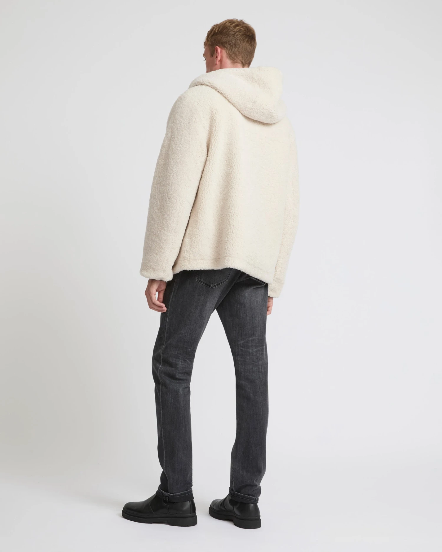 Hoodie En Peau Lainée Réversible 8 Hoodie En Peau Lainée Réversible – Image 6