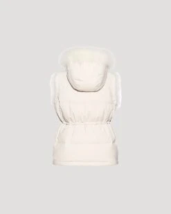 Gilet Réversible En Agneau Long Poil 16 Gilet Réversible En Agneau Long Poil -yves salomon boutique 25WKG60069K05XA1058 10