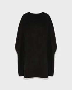 Cape En Lainage Cachemire Et Poches Amovibles En Fourrure De Vison 11 Cape En Lainage Cachemire Et Poches Amovibles En Fourrure De Vison -yves salomon boutique 25WYC04398CAVIC99 10