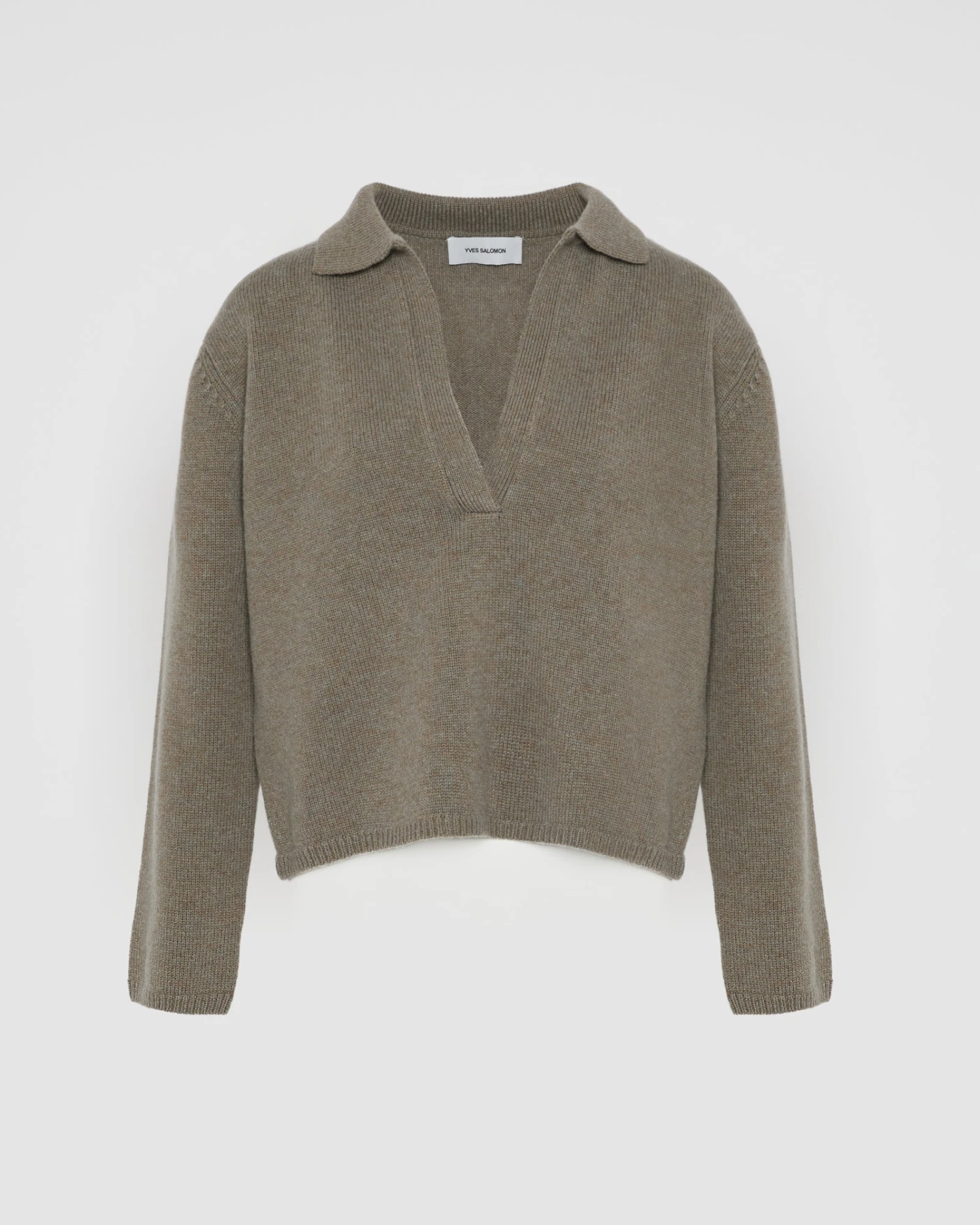 Pull à Col V En Laine Et Cachemire 6 Pull à Col V En Laine Et Cachemire – Image 4